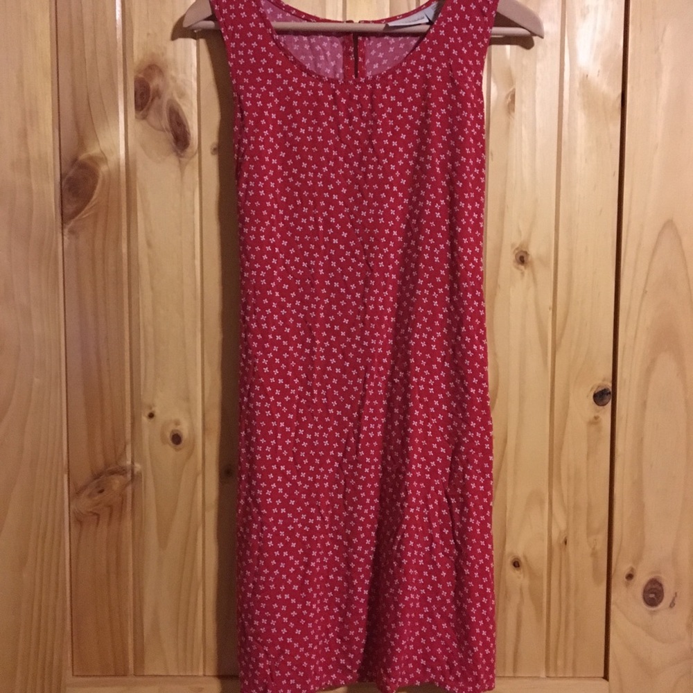 90’s style sun dress. Ties in the back.